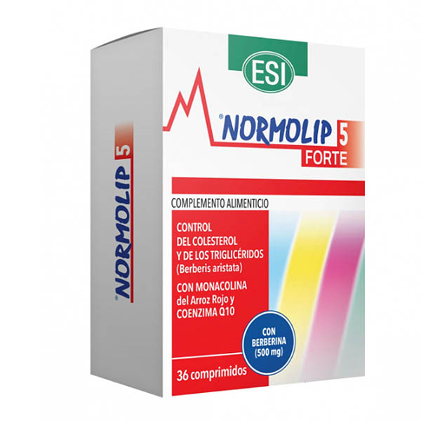 NORMOLIP 5 FORTE (36 comprimidos)