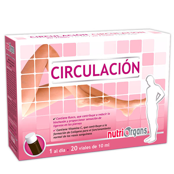 NUTRIORGANS Circulacin (20 viales)