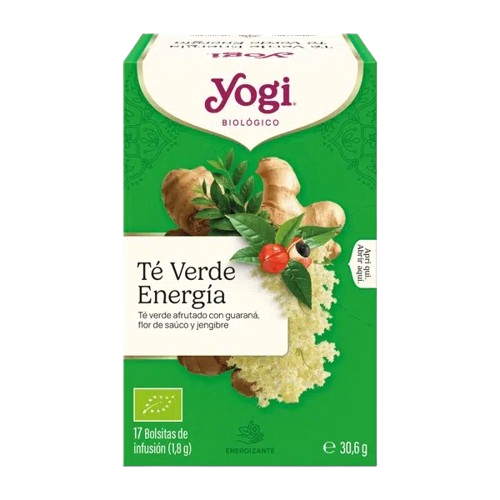 Yogi Tea TÉ VERDE ENERGÍA bio (17 filtros)