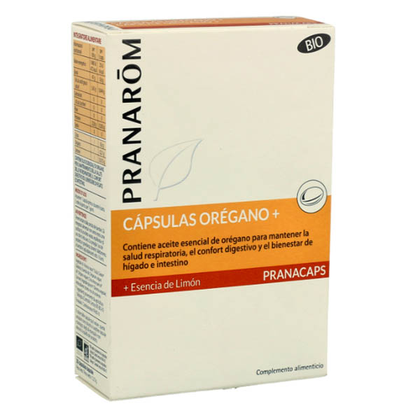 CÁPSULAS ORÉGANO + bio-infección respiratoria-digestivo - infecciones