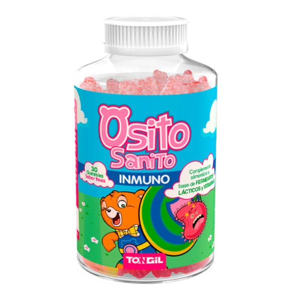 OSITO SANITO Inmuno (30 gominolas sabor a fresa)