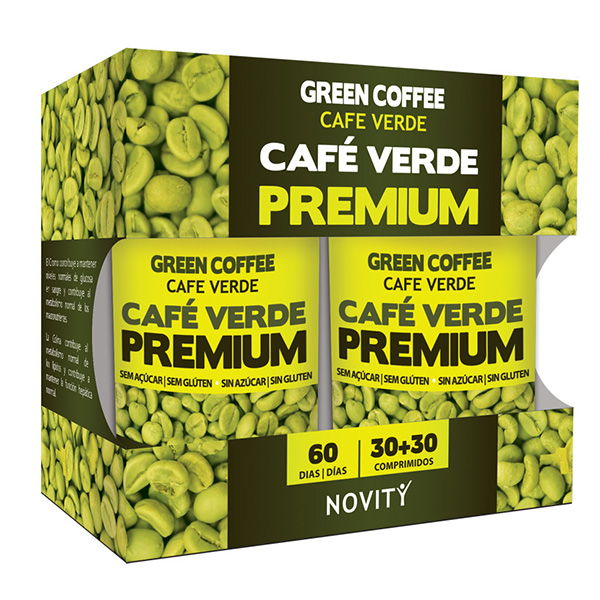 NOVITY - CAF VERDE PREMIUM Pack (30 + 30 comprimidos)