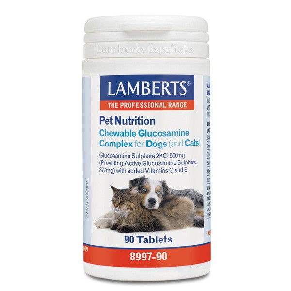 Pet Nutrition GLUCOSAMINA COMPLEX (perros y gatos) (90 comprimidos)