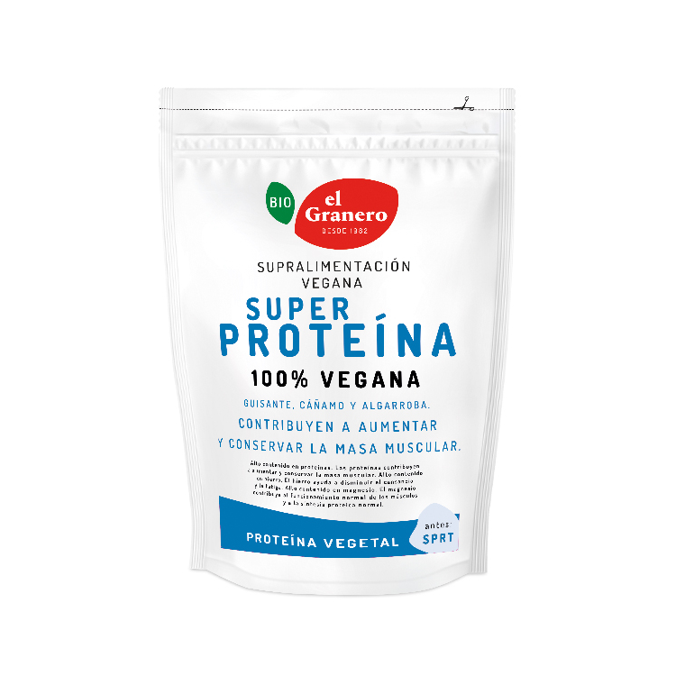 PLUS PROTENA -Protenas vegetales bio (antes  Protena de deportistas) (200 g)