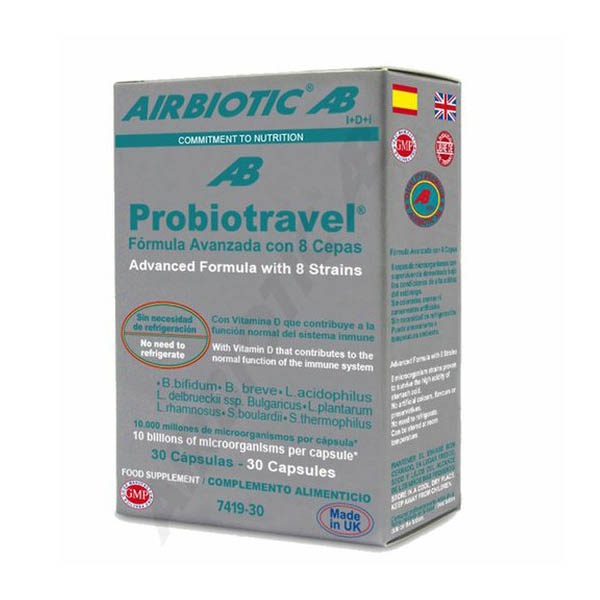 PROBIOTRAVEL (30 cpsulas)