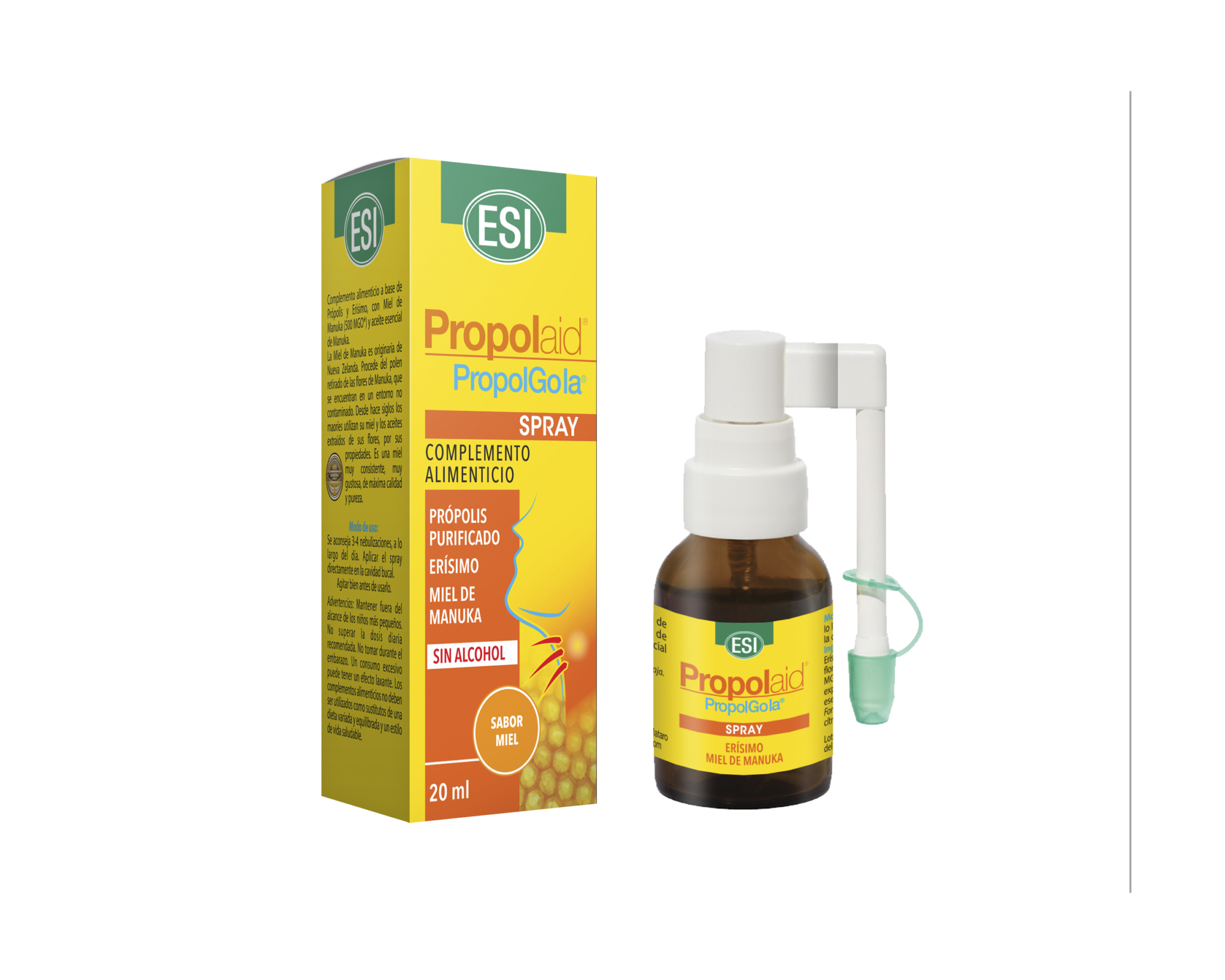 Propolaid PropolGola SPRAY sabor miel (20 ml)