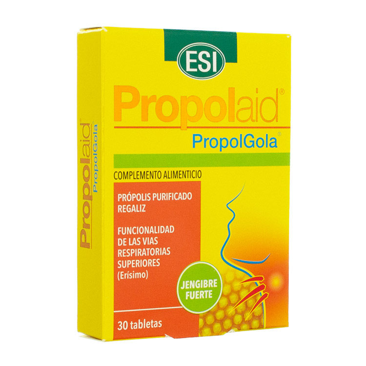 Propolaid PropolGola Jengibre fuerte (30 comprimidos)