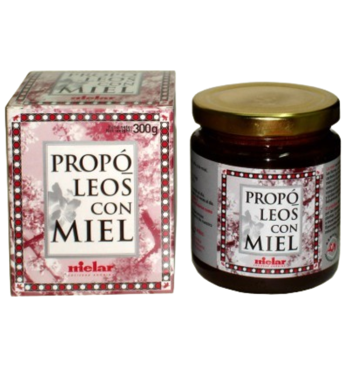 MIEL CON PROPOLEO (300 ml)