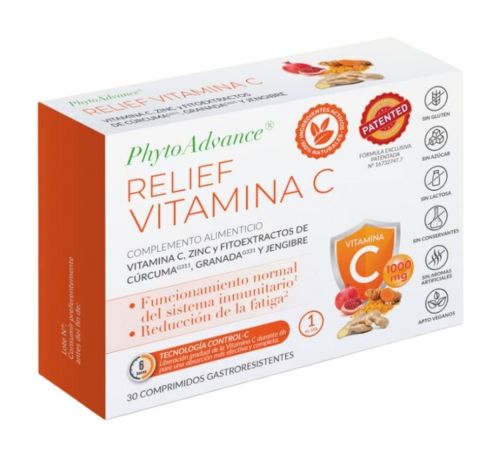 PhytoAdvance RELIEF VITAMINA C (30 comprimidos)