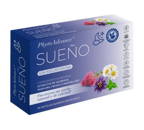 PhytoAdvance SUEO (30 pastillas blandas masticables)