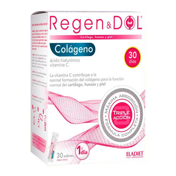 REGENDOL COLGENO Ac. hialurnico + Vit. C (30 sticks)