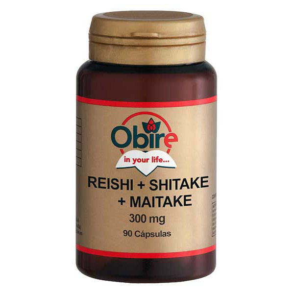 REISHI + SHITAKE + MAITAKE  (90 cpsulas)