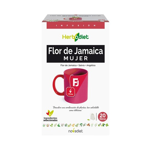 HERBODIET FLOR DE JAMAICA MUJER (20 filtros)
