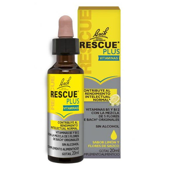 RESCUE PLUS vitaminas - sin alcohol (20 ml)