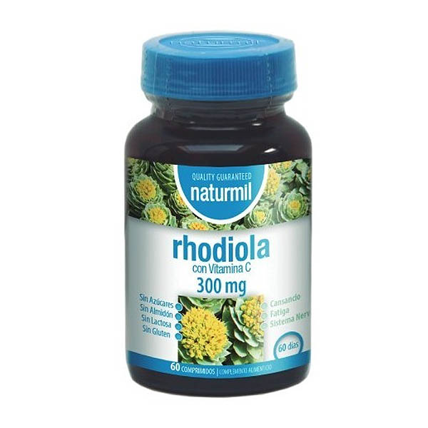 NATURMIL - RHODIOLA 300 mg con vitamina C (60 comprimidos)