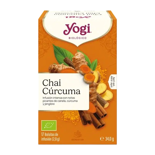 Yogi Tea CHAI CÚRCUMA bio (17 filtros)
