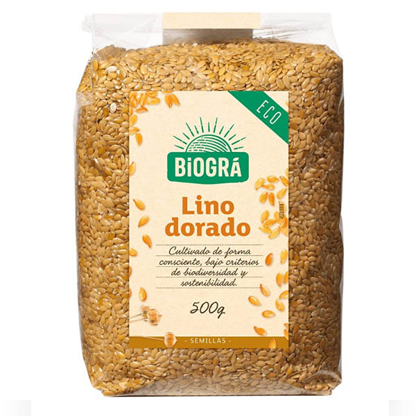 SEMILLAS de LINO DORADO bio (500 g)