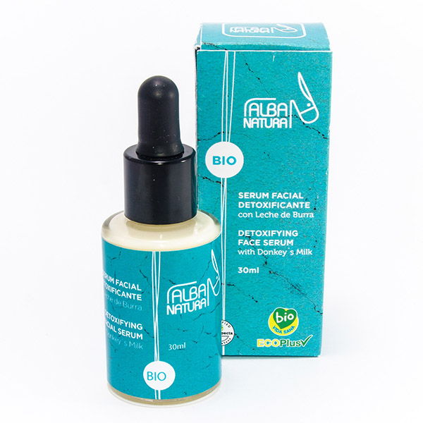 SERUM facial detoxificante con LECHE DE BURRA (30 ml)