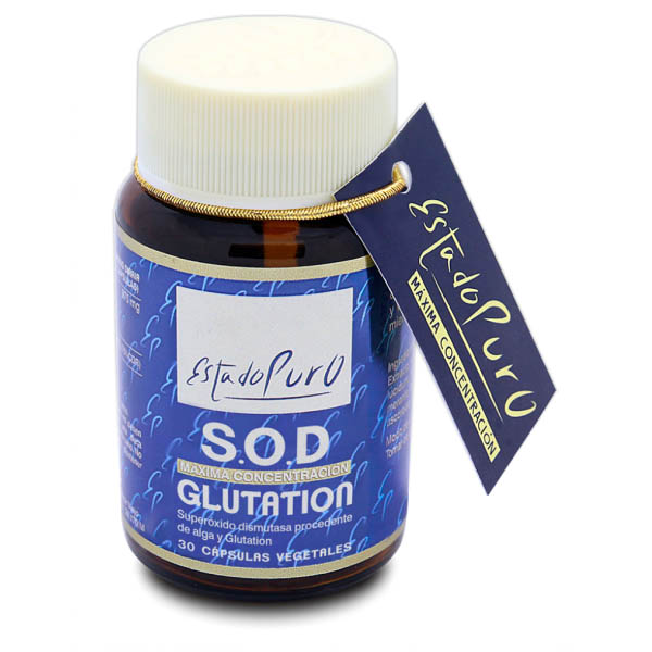 S.O.D GLUTATION- antiguo SOD 2000 ANTIOX (30 cpsulas)