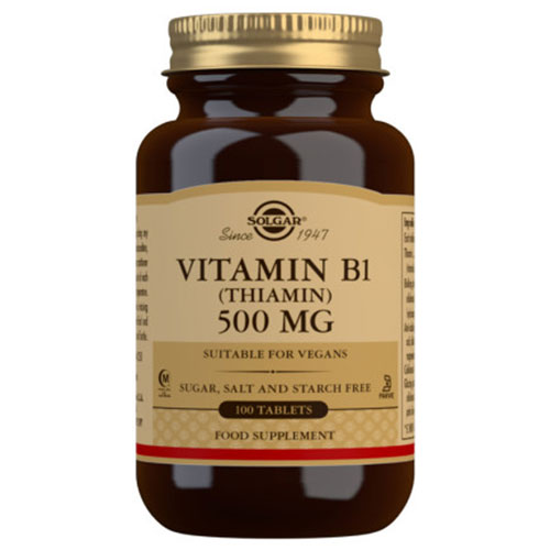 VITAMINA B1 500 mg (100 comprimidos)