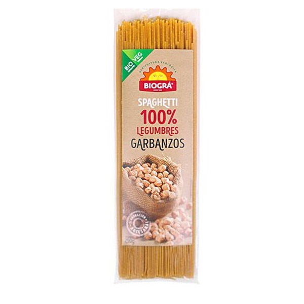 ESPAGUETI de GARBANZOS bio (250 g)