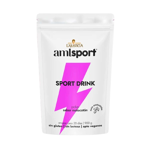SPORT DRINK sabor melocotón (amlsport) (900 g)