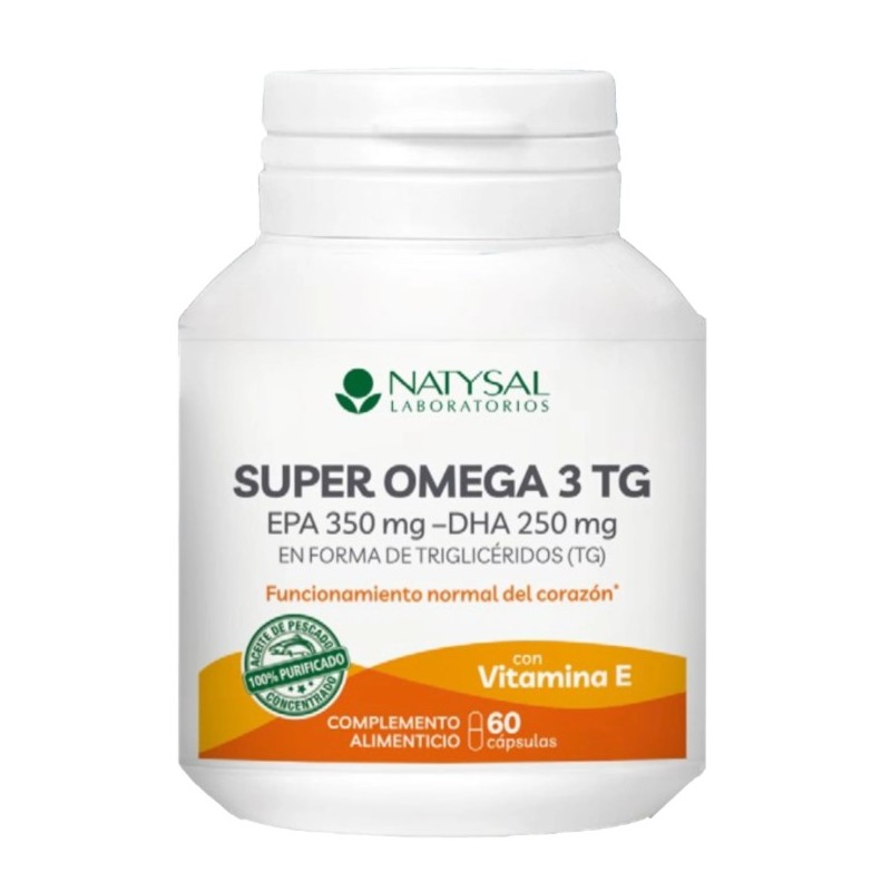 SUPER OMEGA 3 con VITAMINA E (60 cápsulas)
