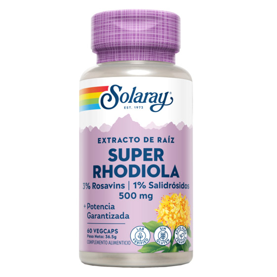 SUPER RHODIOLA- Raz de oro (60 cpsulas)