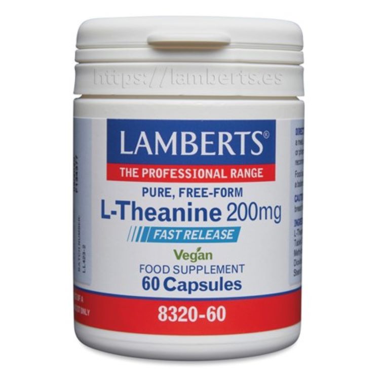L-THEANINE (TEANINA) 200 mg (60 comprimidos)