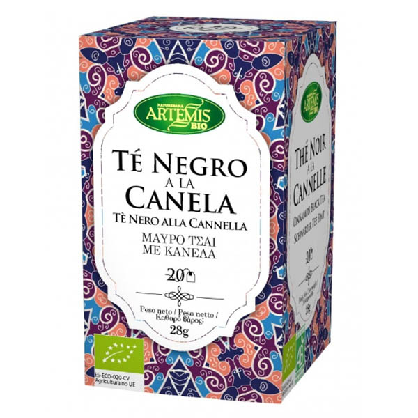 TE NEGRO a la CANELA bio (20 filtros)