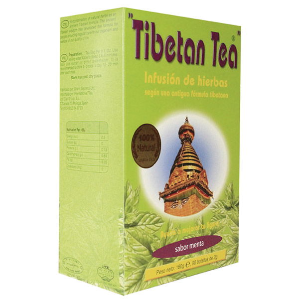 TIBETEAN-T TIBETANO - Sabor menta (90 filtros)