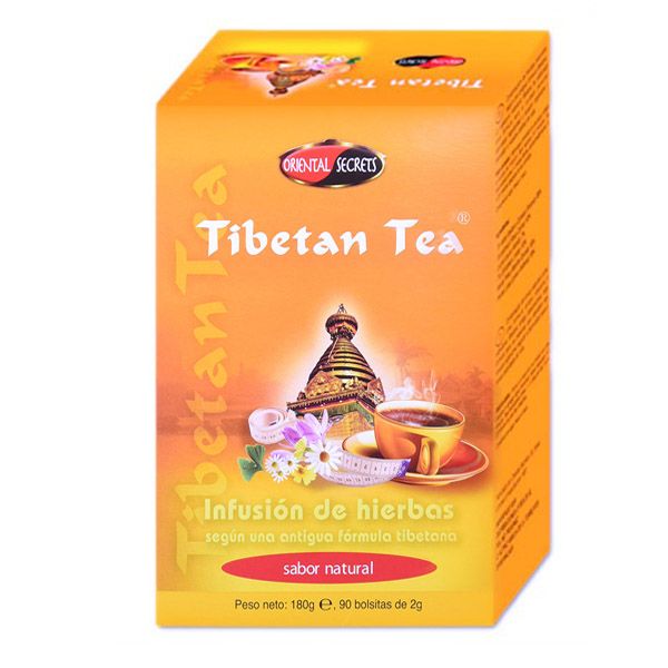 TIBETEAN TEA-T TIBETANO - Sabor natural (90 filtros)