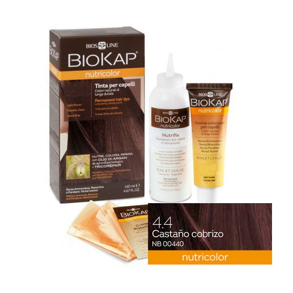 BIOKAP 4.4 Castao Cobrizo (140 ml.)