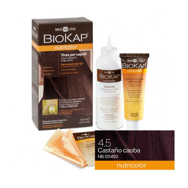 BIOKAP 4.5 Castao Caoba (140 ml.)