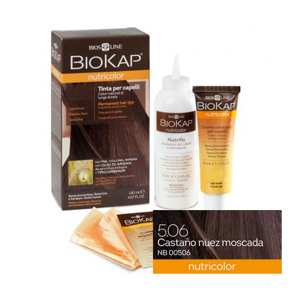 BIOKAP 5.06 Castao Nuez Moscada (140 ml.)