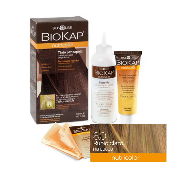 BIOKAP 8.0 Rubio Claro (140 ml.)