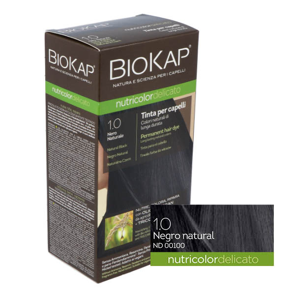 BIOKAP DELICATO 1.00 Negro natural (140 ml.)