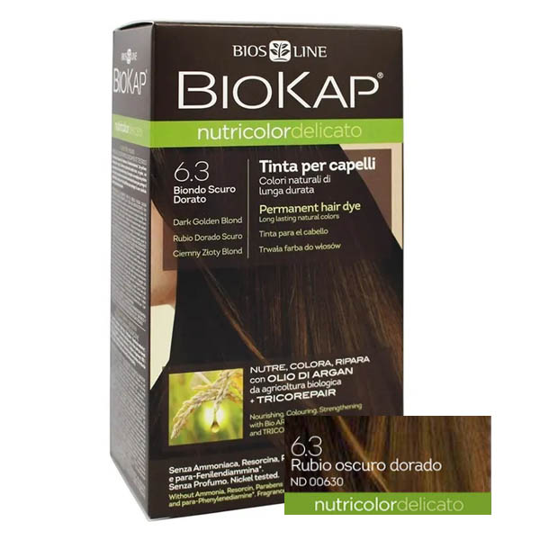 BIOKAP DELICATO 6.3 Rubio Dorado Osc. (140 ml.)