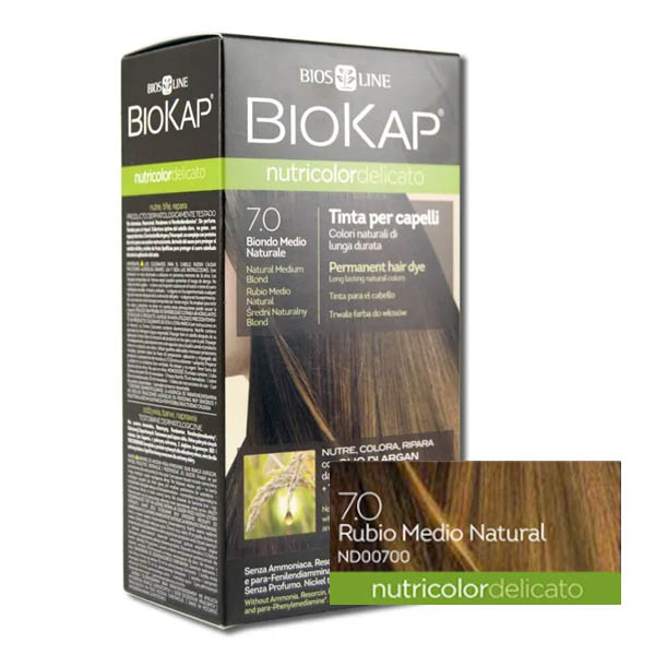 BIOKAP DELICATO 7.0 Rubio Medio Natu. (140 ml.)