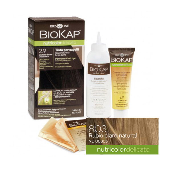 BIOKAP DELICATO 8.03 Rubio Claro Natu. (140 ml)