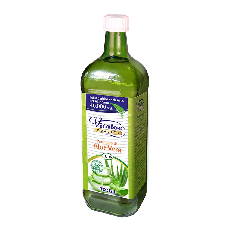 VITALOE QUALITY - PURO JUGO DE ALOE VERA (1 L)