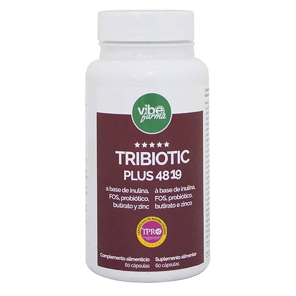 TRIBIOTIC PLUS 4819 (60 cpsulas)