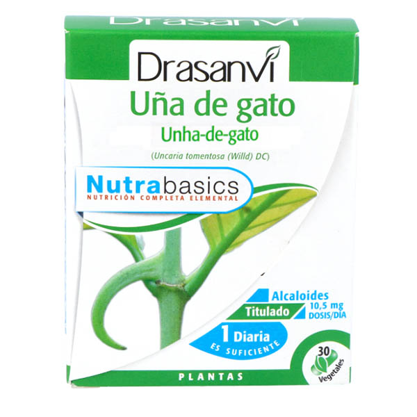 NUTRABASICS UA DE GATO (30 cpsulas)