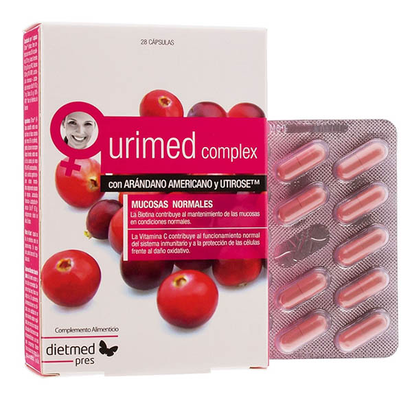 urimed complex cápsulas para infecciones de