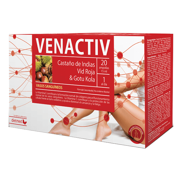 VENACTIV (20 ampollas)
