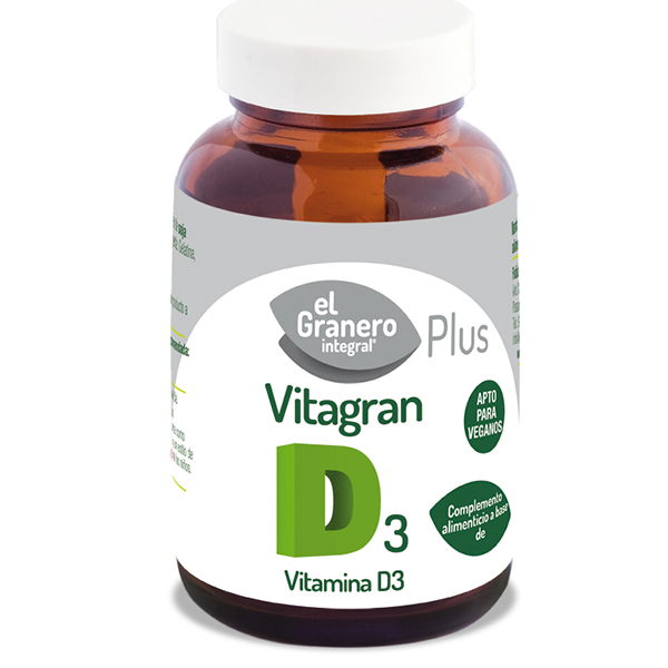 VITAGRAN D3-Vitamina D3 4000 U.I. (100 cpsulas)