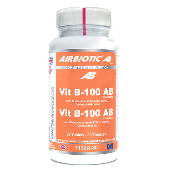 Vit B-100 AB (30 comprimidos)