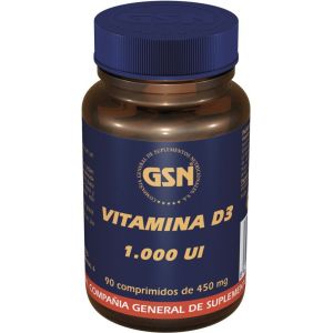 VITAMINA D3 1000 UI (90 comprimidos)