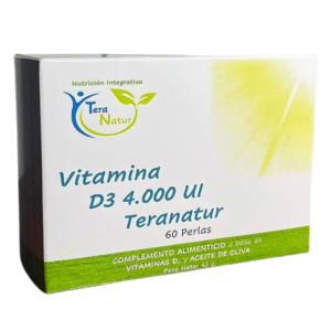 VITAMINA D3  TERANATUR 4000 UI (60 perlas)