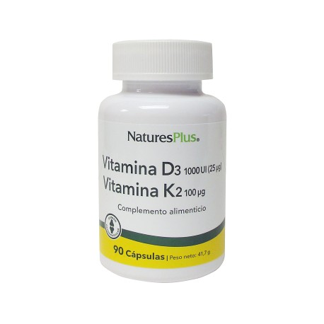 VITAMINA D3 / VITAMINA K2 (90 cápsulas)